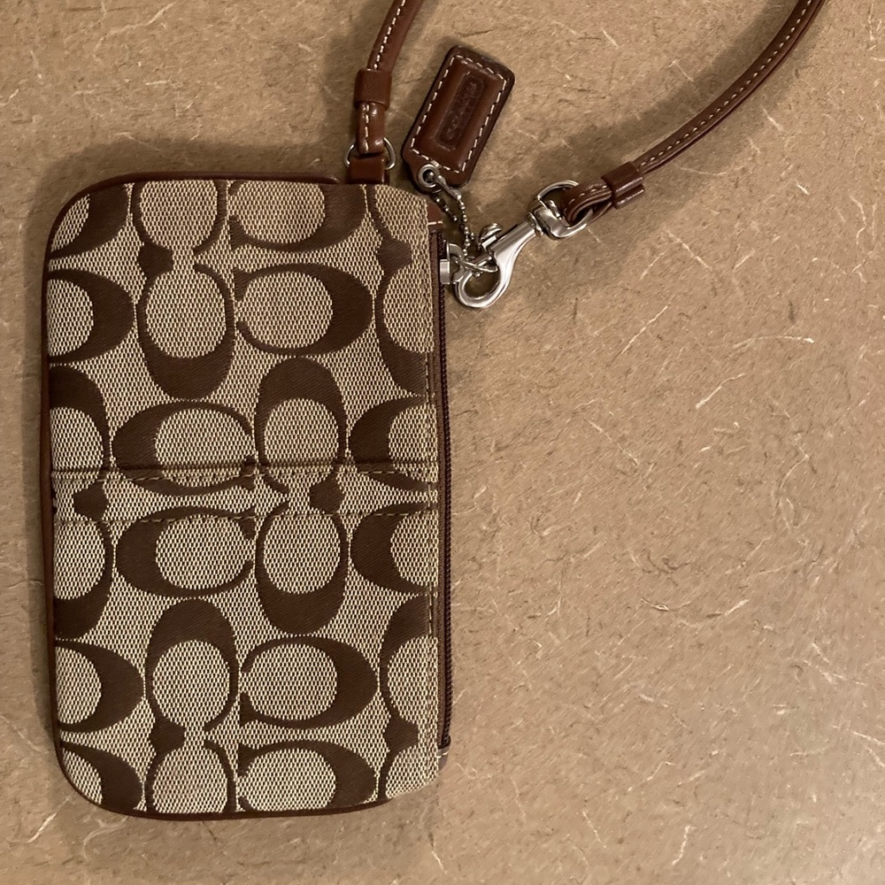 Brand new coach wristlet